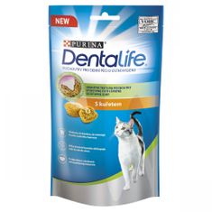 DentaLife Dentalife Cat priboljški za mačke s piščancem, 8x 40 g