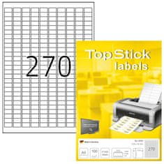 Herma Top Stick 8790 etikete, 17,8 x 10 mm, bele, 100/1