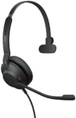 Jabra Evolve2 30, USB-A, MS Mono žične slušalke, črne