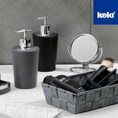 Kela Razpršilnik za milo MARTA plastika črna V 17 cm / Š 8 cm / 350 KL-24202