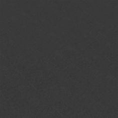 Greatstore Balkonsko platno antracitno 120x600 cm oksford blago