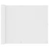 Balkonsko platno belo 75x600 cm oksford blago