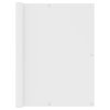 Balkonsko platno belo 120x500 cm oksford blago
