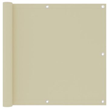 Vidaxl Balkonsko platno krem 90x300 cm oksford blago