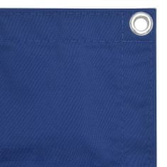 Greatstore Balkonsko platno modro 75x600 cm oksford blago