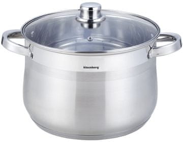 KINGHoff klausberg posoda s pokrovom 8,6l kb-7163