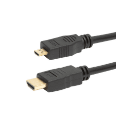 Delight Micro HDMI - HDMI kabel pozlačen 2m