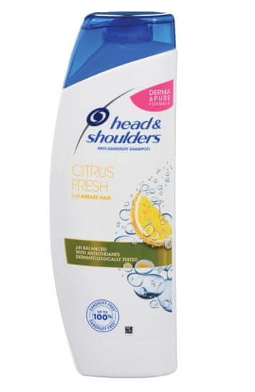 Head & Shoulders Citrus Fresh šampon proti prhljaju, 400 ml