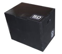 SEDCO Lesena pliometrična škatla Sedco DARKWOOD 40/50/60 cm