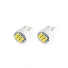 AMIO Avto LED sijalka T10 W5W 12V 7020 3LED 5600K 2 kosa