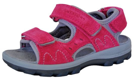 Protetika dekliški sandali Kory fuxia, 27, roza - Odprta embalaža