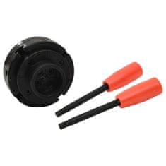 Vidaxl Vpenjalna glava za les s 4 čeljustmi z M33 priključkom 100 mm