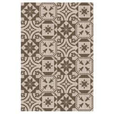 Vidaxl Esschert Design Zunanja preproga 182x122 cm portugalske ploščice