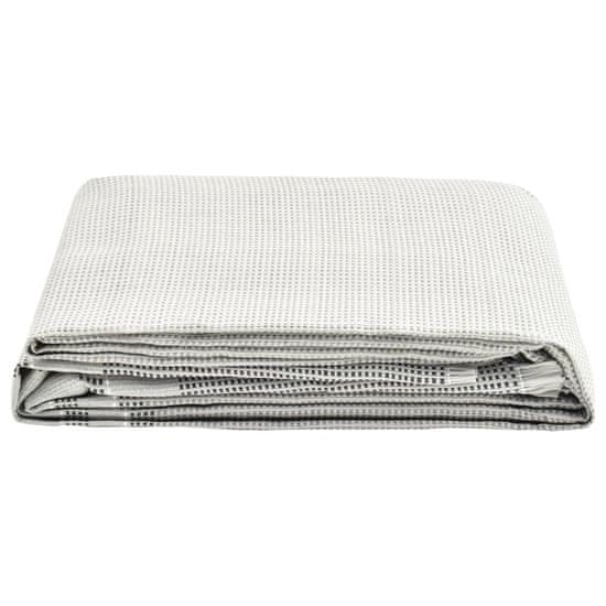 Vidaxl Preproga za šotor 500x250 cm siva