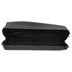 strešni kovček Easy, mat črna, 430 l (180x78x40)