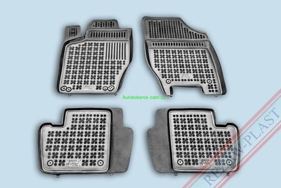 REZAW-PLAST Gumijaste preproge Citroen C4 II 2011- z dvignjenim robom