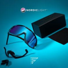 Fusion Nano Optics Black Begonia w Blue Multi Nordic Light - 52105-14N sončna očala
