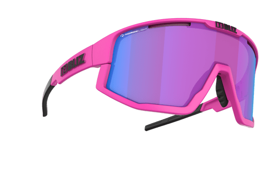 Bliz Fusion Nano Optics Matt Neon Pink Begonia w Blue Multi Nordic Light - 52105-44N sončna očala