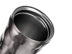 Banquet Oase dvoslojna potovalna skodelica, 450 ml, srebrna