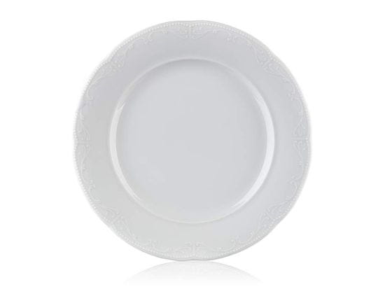 Banquet Caitlin porcelanast desertni krožnik, 19 cm, 6 kosov