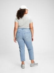 Gap Jeans hlače high rise distressed cheeky straight 25REG