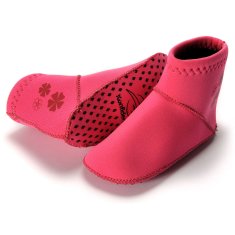 KONFIDENCE Neoprenske nogavičke za dojenčke, roza, 7-12 mesecev