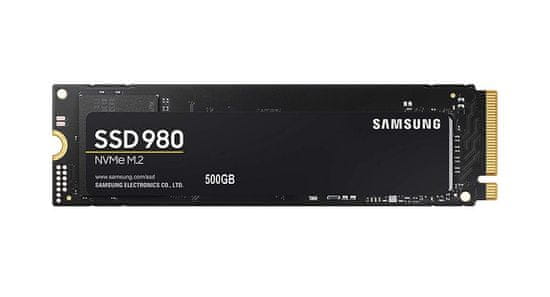 Samsung 980 ssd disk, 500 gb, m. 2, pci-e 3. 0 x 4 nvme, tlc v-nand komponentko