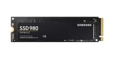 Samsung 980 SSD disk, 1 TB, M.2, PCI-e 3.0 x 4 NVMe, TLC V-NAND