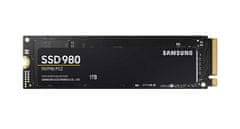 Samsung 980 SSD disk, 1 TB, M.2, PCI-e 3.0 x 4 NVMe, TLC V-NAND