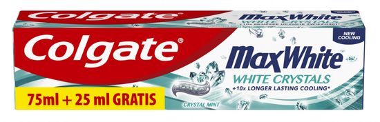 Colgate Max White Crystals zobna pasta, 100 ml