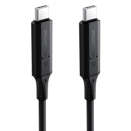Spigen Powerarc kabel USB-C / USB-C PD 100W 2A 1m, črna