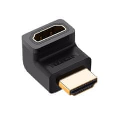 Ugreen HD112 adapter HDMI - HDMI, M/F, črna