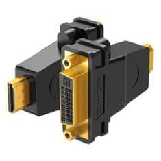 Ugreen 20123 adapter HDMI - DVI, M/F, črna