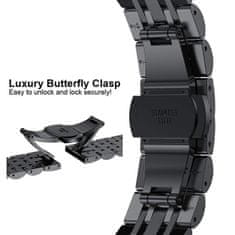 4wrist Steel bracelet for Samsung Galaxy Watch - Black 22 mm
