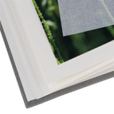 Dörr UniTex foto album, 34 x 34 cm, 40 strani, siv (880311)