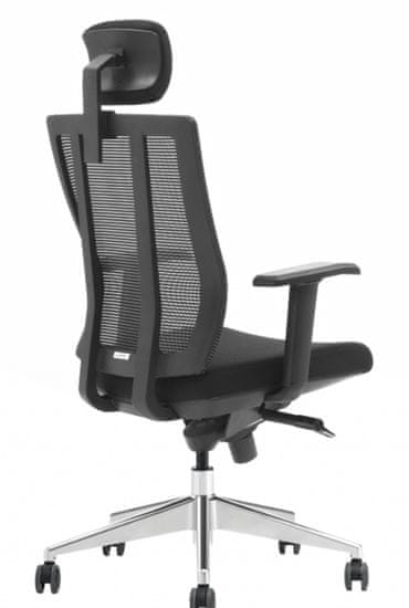 Hyle X3-55AK-MF pisarniški stol, črn