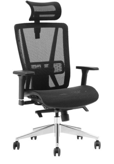 Hyle X3-01A-M pisarniški stol, črn