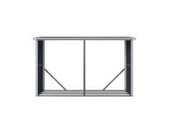 IWHOME Jekleni Zavetišče za Les HESTIA AW-C Antracit, 190x290x119 cm