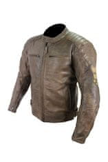 Cappa Racing Moška usnjena motoristična jakna DALLAS, rjava L
