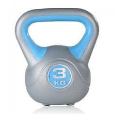 LiveUp CINKA KETTLEBELL PLAST LiveUp 3 kg