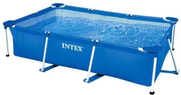 Intex Montažni pravokotni bazen Intex 28271 s kovinskim okvirjem 260×160×65 cm