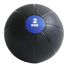 LiveUp Medicinska žoga plastična 2 kg črna