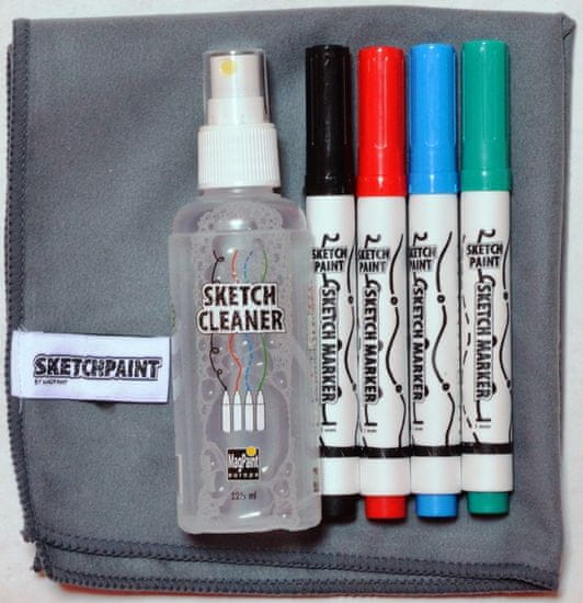 MagPaint SketchKit, set izdelkov za uporabo na piši briši površinah