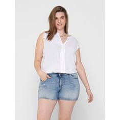 Only Carmakoma Ženska bluza CARMUMI 15187018 White (Velikost 3XL)