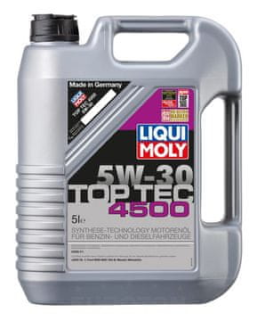 Liqui Moly motorno olje TOP TEC 4500 5W30, 1 l