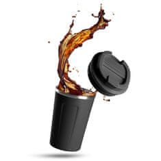 Rosmarino termo lonček za kavo, 350 ml, črn