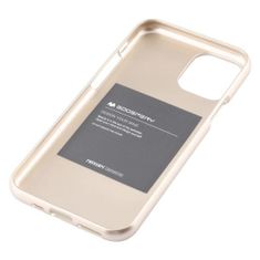 Goospery Jelly ovitek za Samsung Galaxy S20+, silikonski, zlat