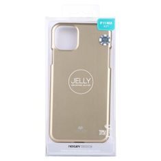 Goospery Jelly ovitek za Samsung Galaxy S20+, silikonski, zlat