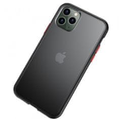 Ovitek za iPhone 12 mini, silikonski, črn