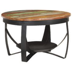 Vidaxl Klubska mizica Ø 68x43 cm trden predelan les